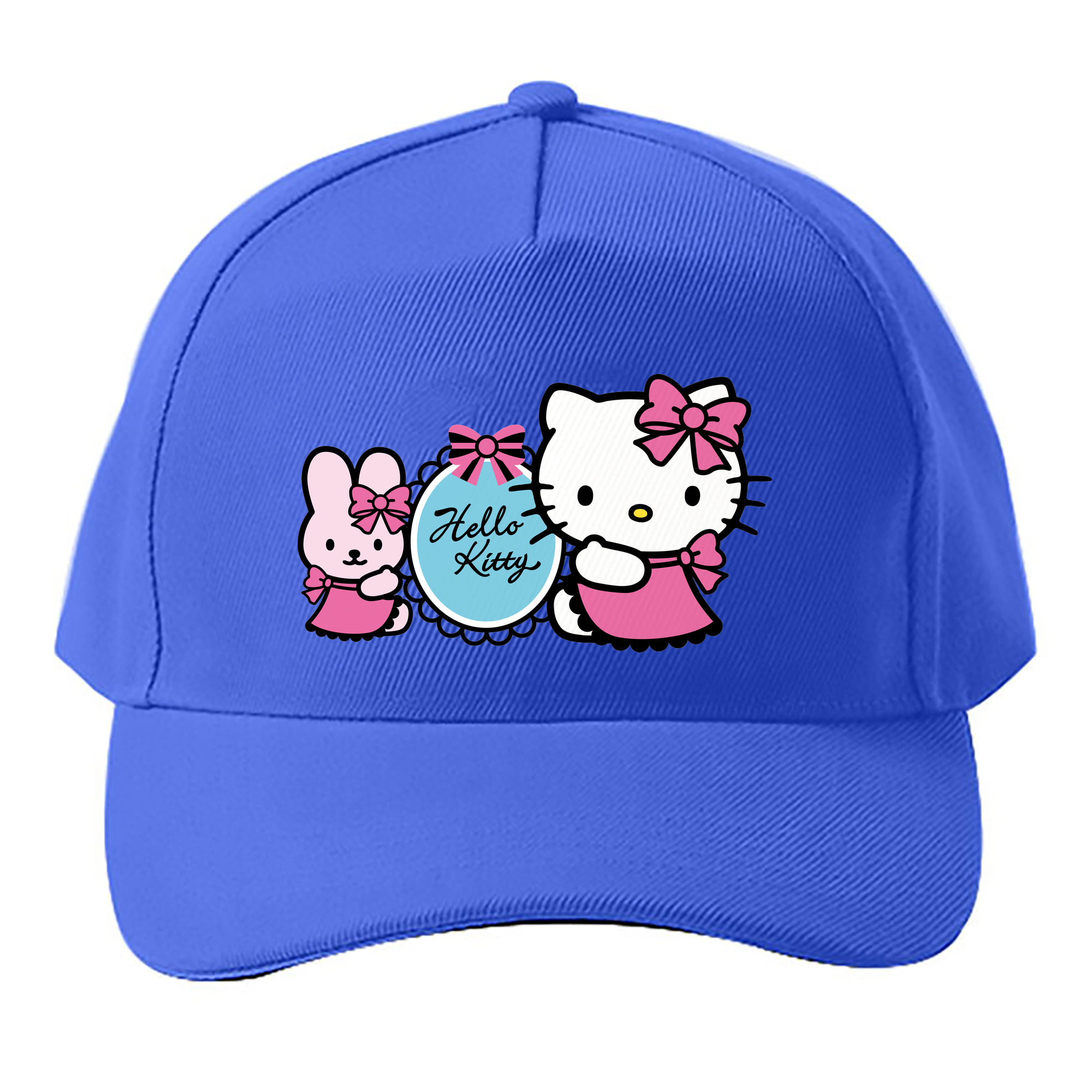 （画像用） Hello Kitty ハローキティ ベースボールキャップ 綿100％ 男女兼用 帽子 スポーツ
